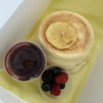Fluffy Fluffy - Blueberry Cheese Souffle - Desserts Near Me - Tustin, California Fluffy Fluffy - Blueberry Cheese Souffle - Desserts Near Me - Tustin, California