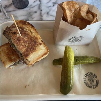 Broken Spirits Distillery - Smoked brisket grilled chimi cheese - Distilleries Near Me - Long Beach, California Broken Spirits Distillery - Smoked brisket grilled chimi cheese - Distilleries Near Me - Long Beach, California