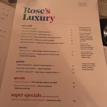 Rose's Luxury - New American Near Me - Washington, DC, District of Columbia Rose's Luxury - New American Near Me - Washington, DC, District of Columbia