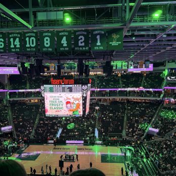 Fiserv Forum - Section 207 - Stadiums & Arenas Near Me - Milwaukee, Wisconsin