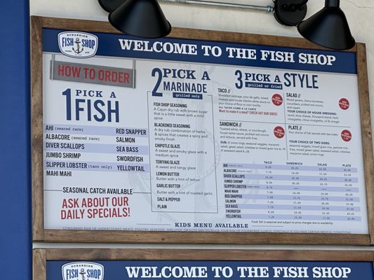 Menu photo 6 Oceanside Fish Shop Oceanside, CA