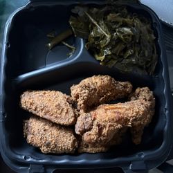 Word Of Mouth - Chicken wings and collard greens