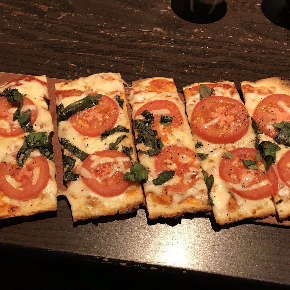 Vino's Italian Steakhouse - Margherita Flatbread Pizza - Steakhouses Near Me - Thackerville, Oklahoma Vino's Italian Steakhouse - Margherita Flatbread Pizza - Steakhouses Near Me - Thackerville, Oklahoma