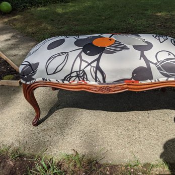 Durham Upholstery - I wish I would've taken pictures before I dropped it off. - Furniture Reupholstery Near Me - Durham, North Carolina Durham Upholstery - I wish I would've taken pictures before I dropped it off. - Furniture Reupholstery Near Me - Durham, North Carolina