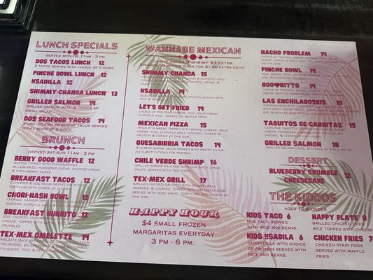 Menu photo 3 Pink Agave Baton Rouge, LA