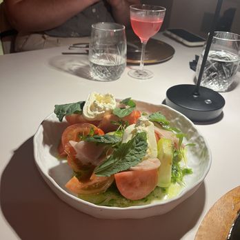 Mexta - burrata and tomato - Mexican Near Me - Austin, Texas