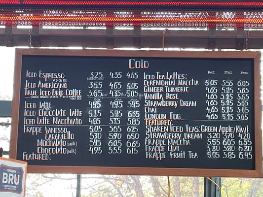 Menu photo 2 Cultured Coffee & Tea Vancouver, BC