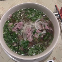Beef Tender Pho (Phở Tái)