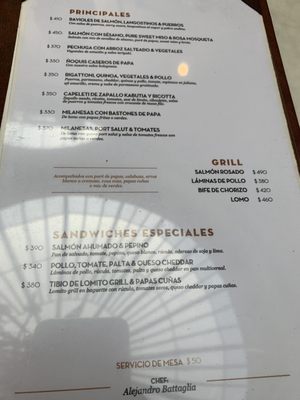 Menu photo 2 Francesca Restaurante Buenos Aires, C