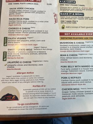 Menu photo 6 EL Suenito Brewing Seattle, WA