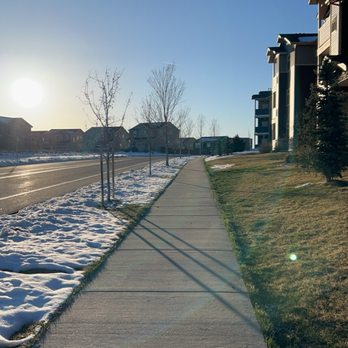 Copper Steppe Apartments - Walking path alongside the apartment complex - Apartments Near Me - Parker, Colorado Copper Steppe Apartments - Walking path alongside the apartment complex - Apartments Near Me - Parker, Colorado