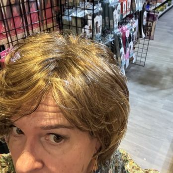 Wigs Beauty Supply - Inside store at wig counter. - Wigs Near Me - Aurora, Colorado Wigs Beauty Supply - Inside store at wig counter. - Wigs Near Me - Aurora, Colorado