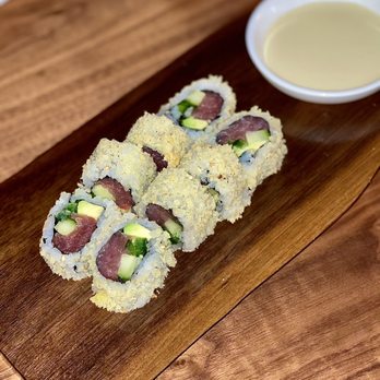 Uchi Miami - Spicy Crunchy Tuna - Asian Fusion Near Me - Miami, Florida Uchi Miami - Spicy Crunchy Tuna - Asian Fusion Near Me - Miami, Florida