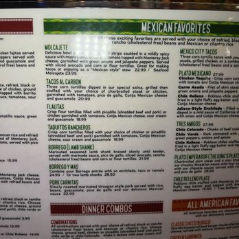 Casa Ramos - Menu - Mexican Near Me - Lincoln, California