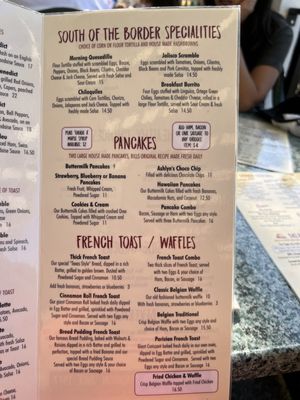 Menu photo 6 Bill's Cafe San Jose, CA