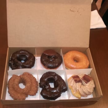 Do-Rite Donuts & Chicken - In honor of my review of the day on 9/3 for Do-Rite, my coworkers and I cheated! - Donuts Near Me - Chicago, Illinois