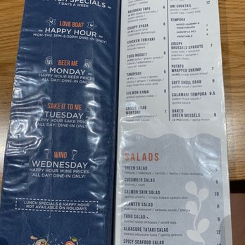 Love Boat Sushi - Menu - Sushi Bars Near Me - San Marcos, California