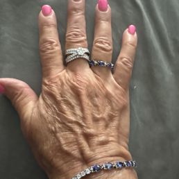 Bracelet & matching ring made from 2 separate bracelets Bracelet & matching ring made from 2 separate bracelets