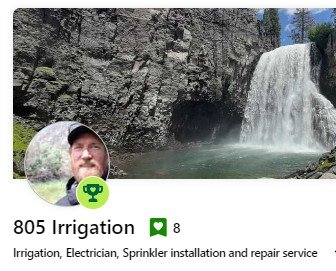 805 Irrigation Logo