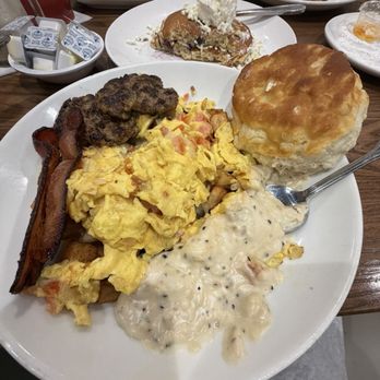 Another Broken Egg Cafe - Replace ham with! Sausage/Bacon Southwest Scrambler - American Near Me - Williamsburg, Virginia Another Broken Egg Cafe - Replace ham with! Sausage/Bacon Southwest Scrambler - American Near Me - Williamsburg, Virginia