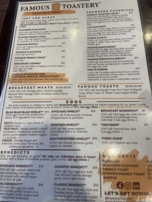 Menu photo 3 Famous Toastery Tega Cay, SC Menu photo 3 Famous Toastery Tega Cay, SC