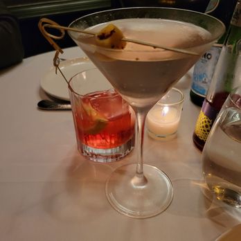 Angeline - Phony Negroni and Rose cocktail - Italian Near Me - Buffalo, New York
