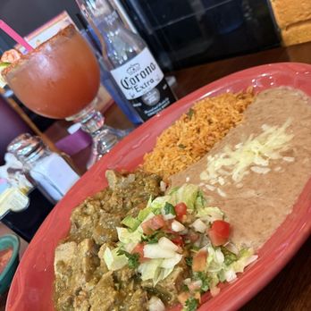 Mazatlan - Chile Verde w/ Michelada Mazatlan. - Mexican Near Me - Framingham, Massachusetts Mazatlan - Chile Verde w/ Michelada Mazatlan. - Mexican Near Me - Framingham, Massachusetts