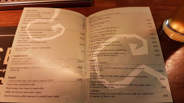 Menu photo 3 Brass Monkey Leith Edinburgh, EDH Menu photo 3 Brass Monkey Leith Edinburgh, EDH