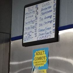 The Bowling Alley - Menu