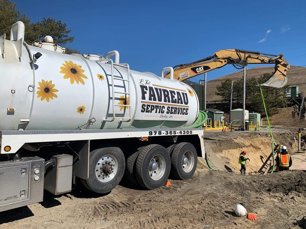 Slide of Favreau L R Septic Service