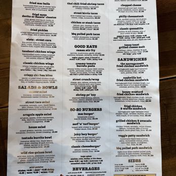 Street To Table - Menu - Bars Near Me - Huntington Station, New York Street To Table - Menu - Bars Near Me - Huntington Station, New York