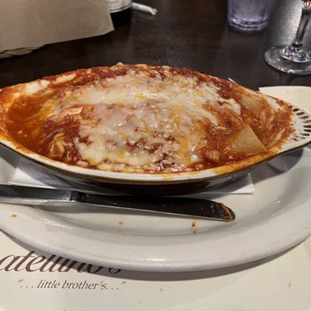 Fratellino's Italian Restaurant - Beef Lasagna with Meat Sauce - Italian Near Me - Brea, California Fratellino's Italian Restaurant - Beef Lasagna with Meat Sauce - Italian Near Me - Brea, California