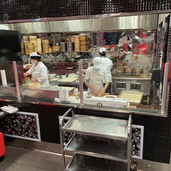 Special Noodle - Dumpling makers on left side of restaurant - Chinese Near Me - Newark, California