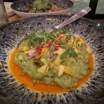 Meximodo - Guacamole with mango and pineapple. It was very good - Mexican Near Me - Metuchen, New Jersey Meximodo - Guacamole with mango and pineapple. It was very good - Mexican Near Me - Metuchen, New Jersey