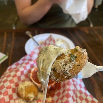 The Local Cow - Nectar of the gods, cheese balls! - Burgers Near Me - Gresham, Oregon