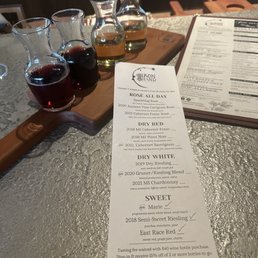 3/3oz Wine Flights and a Bonus :-) 3/3oz Wine Flights and a Bonus :-)