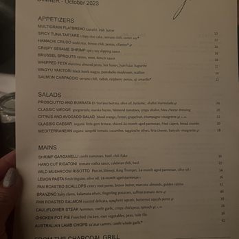 Ysabel - Dinner menu - New American Near Me - West Hollywood, California