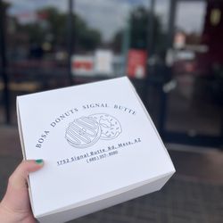 Bosa Donuts - Entrance Pink Frosted with Sprinkles