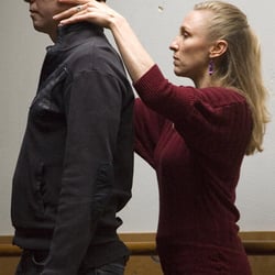 Alexander Technique - With Sharon's guidance, her client Releases compression of the neck and spine so he walks with confidence and no pain.