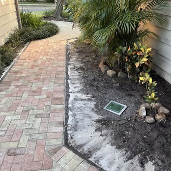 Antonio Barros Pavers - Walkway after, with drain - Masonry/Concrete Near Me Antonio Barros Pavers - Walkway after, with drain - Masonry/Concrete Near Me