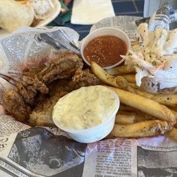 Fried oysters