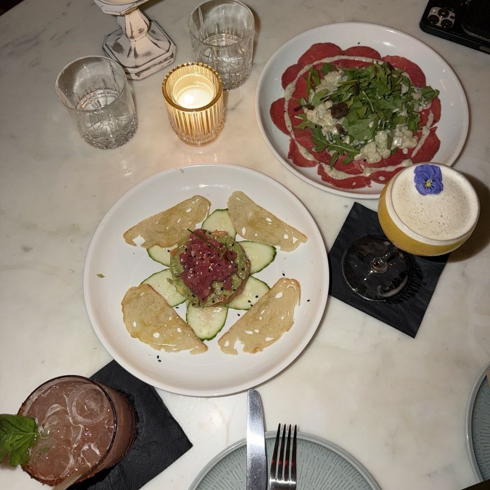 Elia - Tuna tartare and beef carpaccio - Italian Near Me - Miami, Florida Elia - Tuna tartare and beef carpaccio - Italian Near Me - Miami, Florida