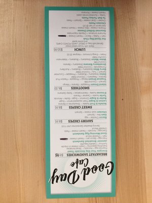 Menu photo 8 Good Day Cafe Mackinac Island, MI Menu photo 8 Good Day Cafe Mackinac Island, MI