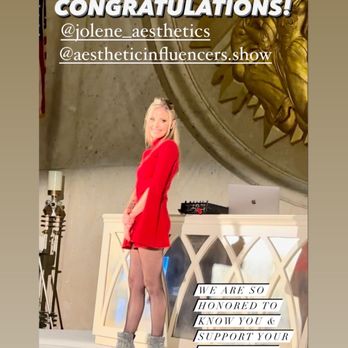 Jolene Aesthetics - Jolene receiving an award - Medical Spas Near Me - Carlsbad, California Jolene Aesthetics - Jolene receiving an award - Medical Spas Near Me - Carlsbad, California