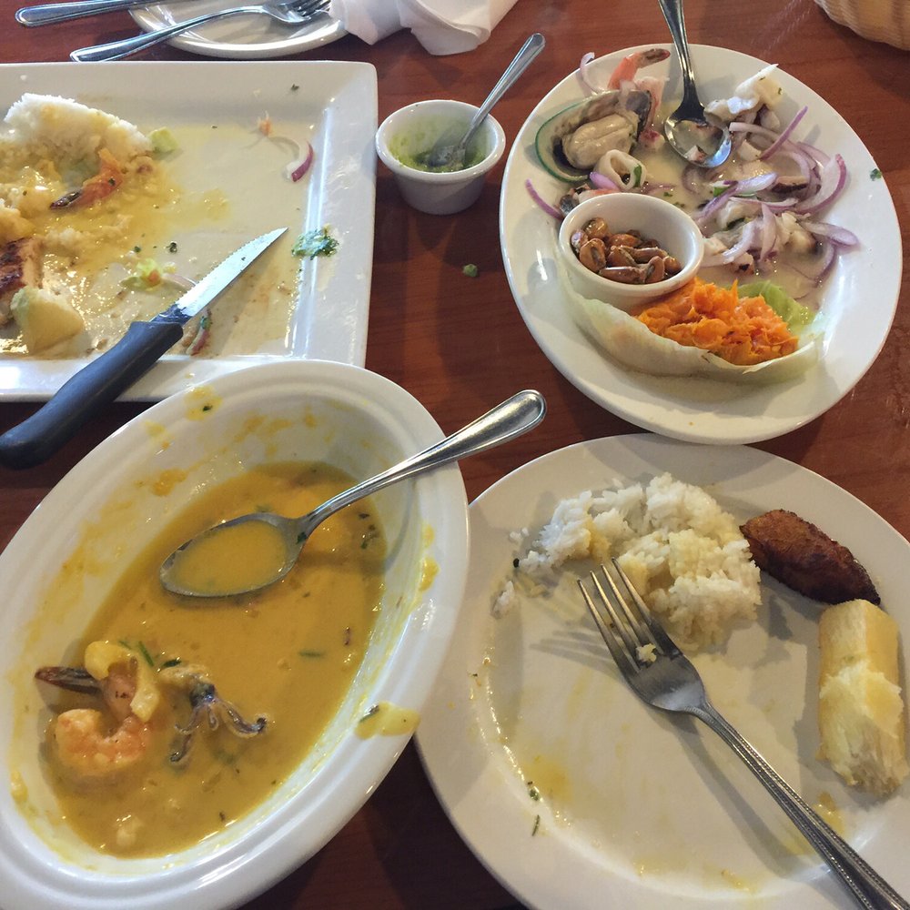 Sabor Inka - After we tore up the food lol - Peruvian Near Me - Lawrenceville, Georgia Sabor Inka - After we tore up the food lol - Peruvian Near Me - Lawrenceville, Georgia