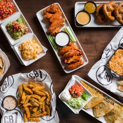 CharBar No 7 - Fried Pickles, Das Pretzels, Quesadillas, Tortilla Chips 3-ways, Buffalo Chicken Dip, and Wings