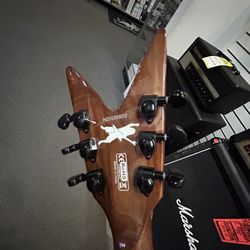 Motor City Guitar - The headstock of said Slime ML
