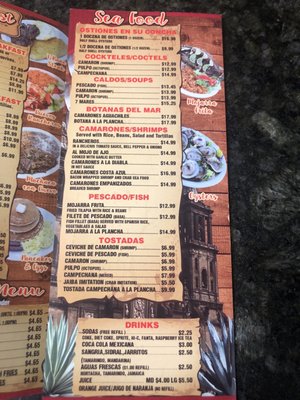 Menu photo 2 Tacos Y Mariscos la Fuente Long Beach, CA Menu photo 2 Tacos Y Mariscos la Fuente Long Beach, CA