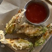 Photo of Crossroads - Los Angeles, CA, United States. Squash blossoms