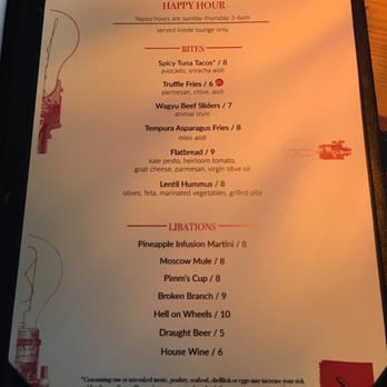 Six Seven Restaurant - Happy Hour Menu 8/11/16 - New American Near Me - Seattle, Washington Six Seven Restaurant - Happy Hour Menu 8/11/16 - New American Near Me - Seattle, Washington